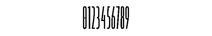 Lamina BT Extra Light Condensed Font OTHER CHARS