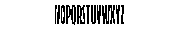 Lamina BT Light Condensed Font UPPERCASE