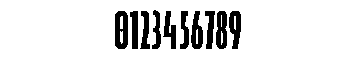 Lamina BT Regular Condensed Font OTHER CHARS