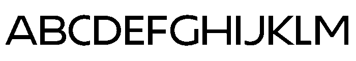 Lamina BT Regular Extended Font UPPERCASE