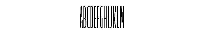 Lamina BT Thin Condensed FONT