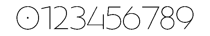 Lamina BT Thin Extended Font OTHER CHARS