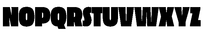 LaminaBT BlackCondensed Instance Font LOWERCASE