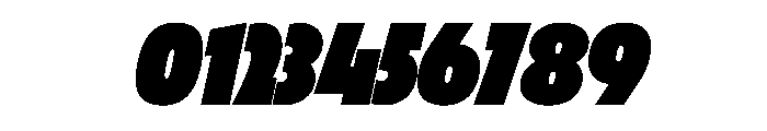 LaminaBT BlackCondensedSlanted Instance Font OTHER CHARS