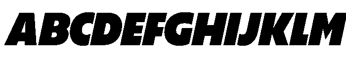 LaminaBT BlackSlanted Instance FONT