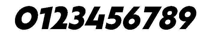 LaminaBT Bold Slanted Font OTHER CHARS