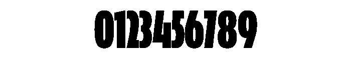 LaminaBT BoldCondensed Instance Font OTHER CHARS