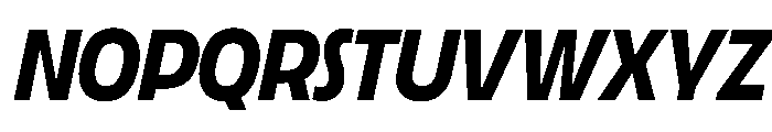 LaminaBT BoldSlanted Instance Font UPPERCASE