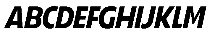 LaminaBT BoldSlanted Instance FONT