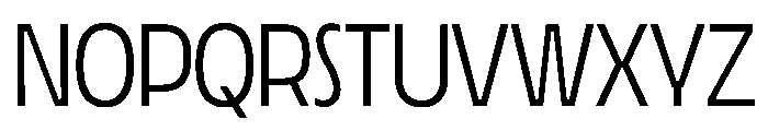 LaminaBT Light Instance Font LOWERCASE
