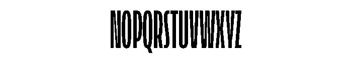 LaminaBT LightCondensed Instance Font LOWERCASE