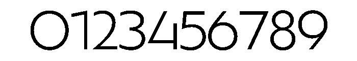 LaminaBT LightExtended Instance Font OTHER CHARS