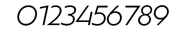 LaminaBT LightExtendedSlanted Instance Font OTHER CHARS