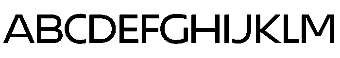 LaminaBT RegularExtended Instance Font UPPERCASE