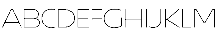 LaminaBT ThinExtended Instance FONT