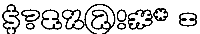 Laminat Bold Font OTHER CHARS