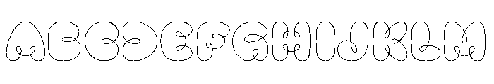 Laminat Light Font UPPERCASE