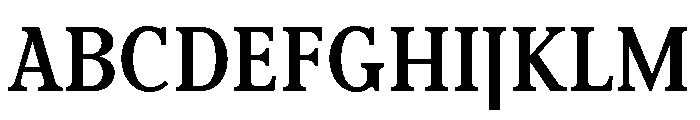 Landnama Regular Font UPPERCASE