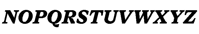LanterneTrial BoldItalic Font UPPERCASE