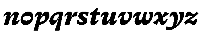LanterneTrial BoldItalic Font LOWERCASE