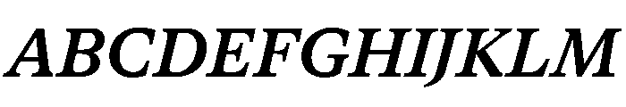 LanterneTrial BookItalic Font UPPERCASE