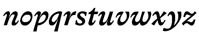 LanterneTrial BookItalic Font LOWERCASE