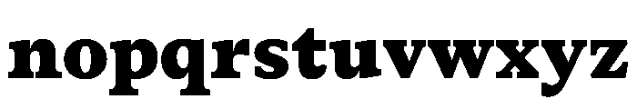 LanterneTrial Heavy Font LOWERCASE