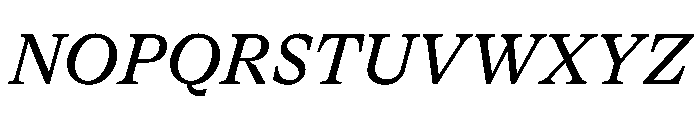 LanterneTrial Italic Font UPPERCASE