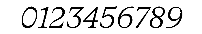 LanterneTrial LightItalic Font OTHER CHARS