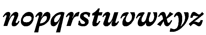 LanterneTrial MediumItalic Font LOWERCASE
