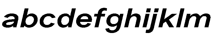 Lars BoldExtendedItalic FONT