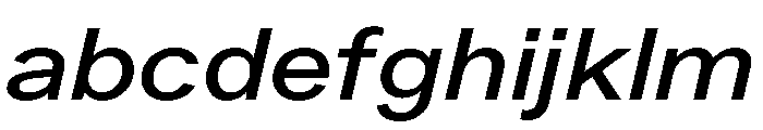 Lars MediumExtendedItalic FONT