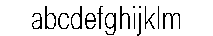 Lars ThinCondensed FONT