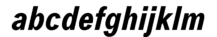 LarsCyrillic BoldCondensedItalic FONT