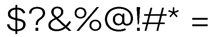 LarsCyrillic LightExtended Font OTHER CHARS