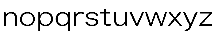 LarsCyrillic LightExtended Font LOWERCASE