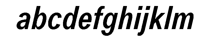 LarsCyrillic MediumCondensedItalic FONT