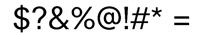 LarsCyrillic Regular Font OTHER CHARS