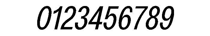 LarsCyrillic RegularCondensedItalic Font OTHER CHARS