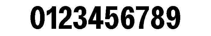 LarsGreek BoldCondensed Font OTHER CHARS