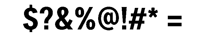 LarsGreek BoldCondensed Font OTHER CHARS