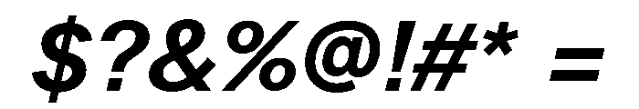 LarsGreek BoldItalic Font OTHER CHARS