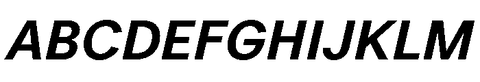 LarsGreek BoldItalic Font UPPERCASE