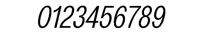 LarsGreek LightCondensedItalic Font OTHER CHARS