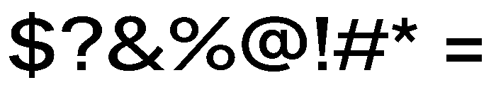 LarsGreek MediumExtended Font OTHER CHARS