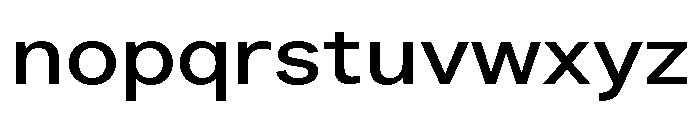 LarsGreek MediumExtended Font LOWERCASE
