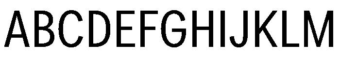 LarsGreek RegularCondensed Font UPPERCASE