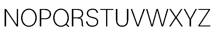 LarsGreek Thin Font UPPERCASE