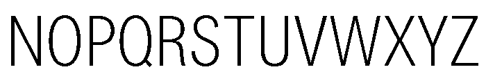 LarsGreek ThinCondensed Font UPPERCASE