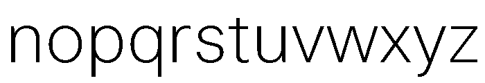 LarsGreek Thin Font LOWERCASE